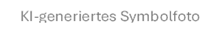 Hinweis KI-generiertes Symbolbild
